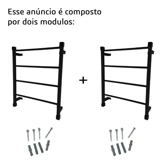 Espaldar 2 metros equipamento de alongamento e fisioterapia