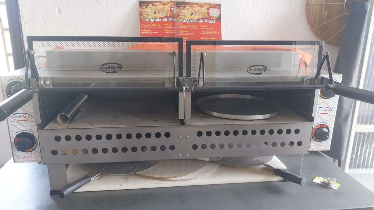 Forno de pizza com infravermelho, aceito troca por forno paulistano a gás 