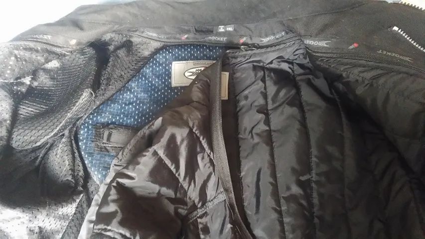 Jaqueta Motoqueiro Joe Rocket Masculina com Forro e Proteção TAM 2XL - Foto 4