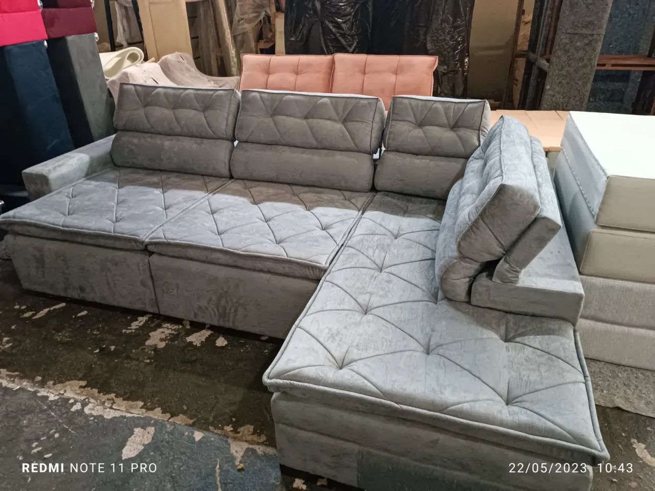 Sofa 3 a 4 lugares 