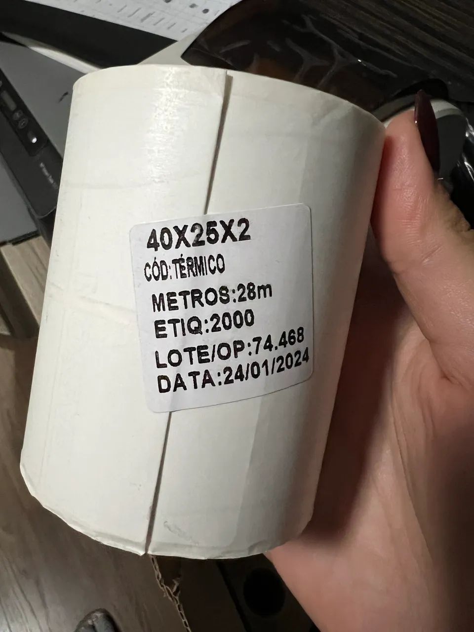 Impressora MDK-006 + etiquetas full/despachar64363332129537121