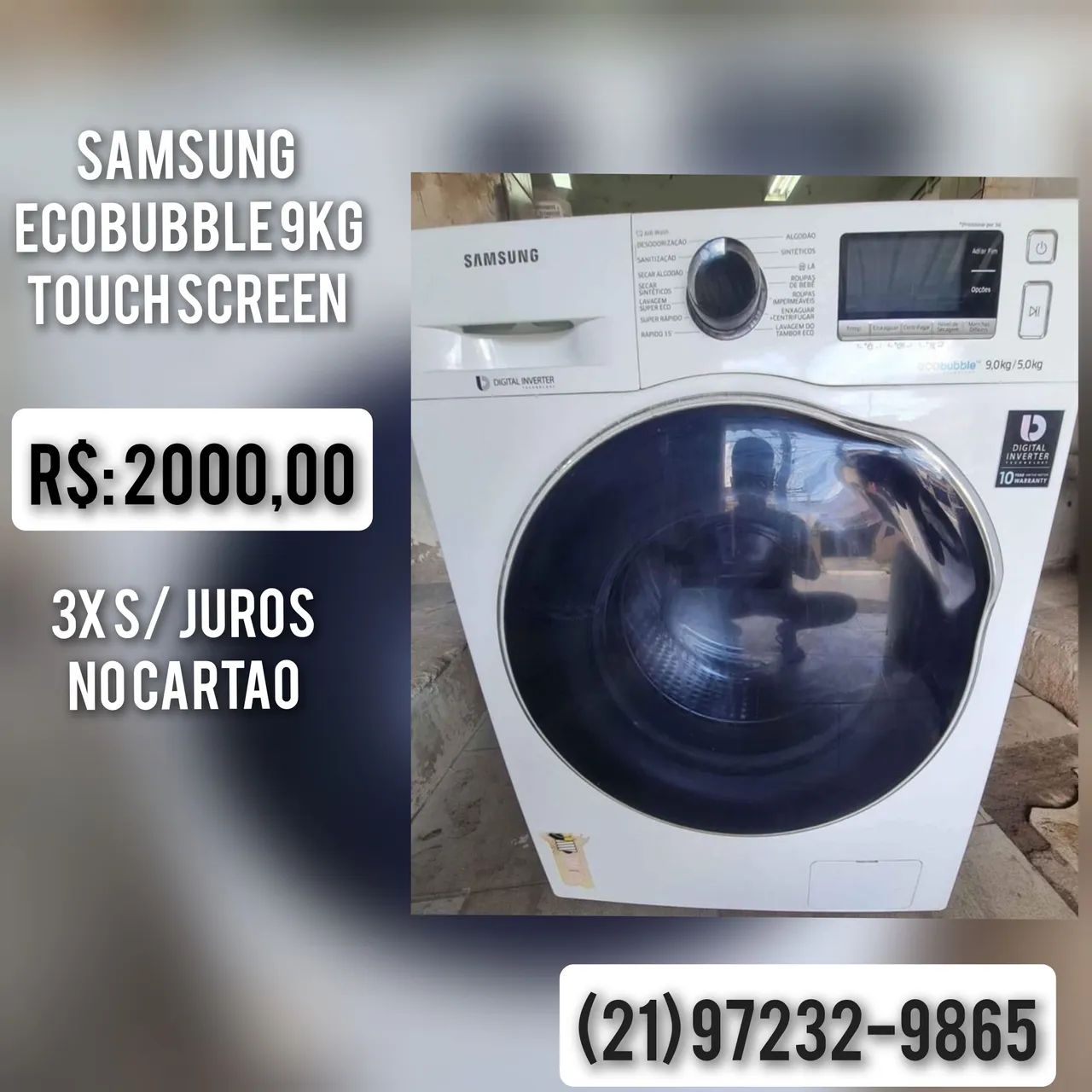 LAVA E SECAS + FRETE GRÁTIS!!