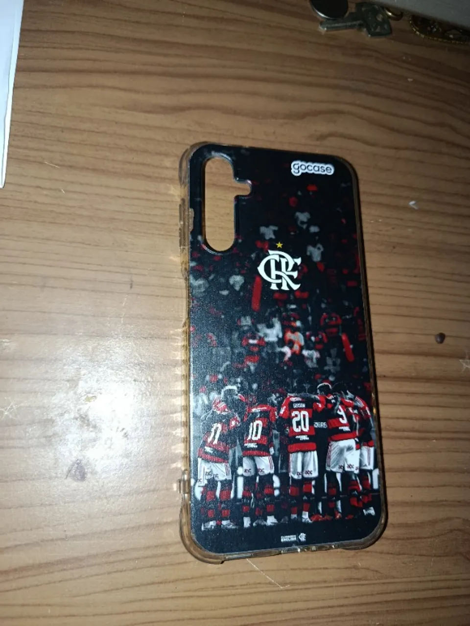 Capinha de celular.