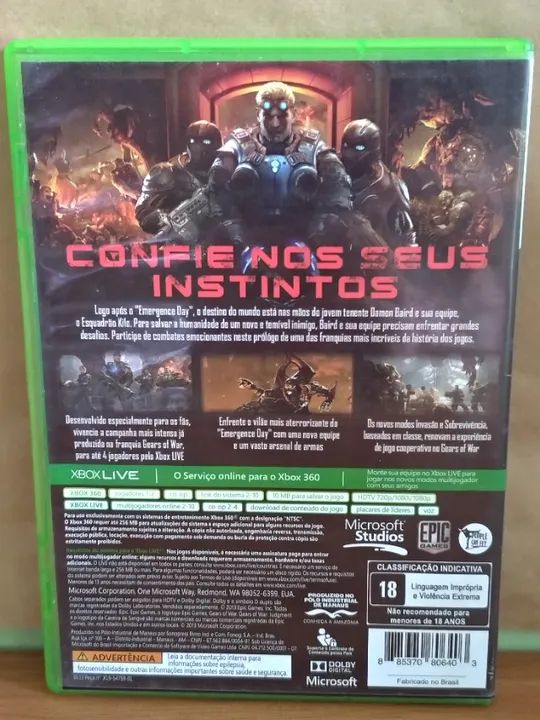 Gears of War: Judgment - Xbox 360 e retrocompatível com Xbox One e Xbox Series (2013) - Foto 2