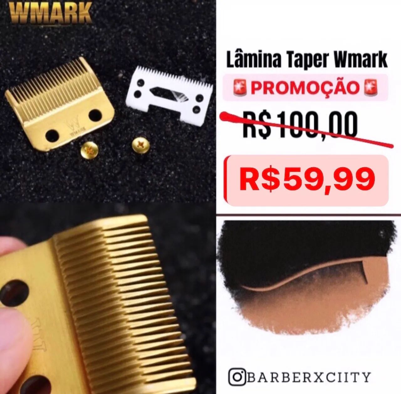 Lâmina Taper Wmark - Promoção!