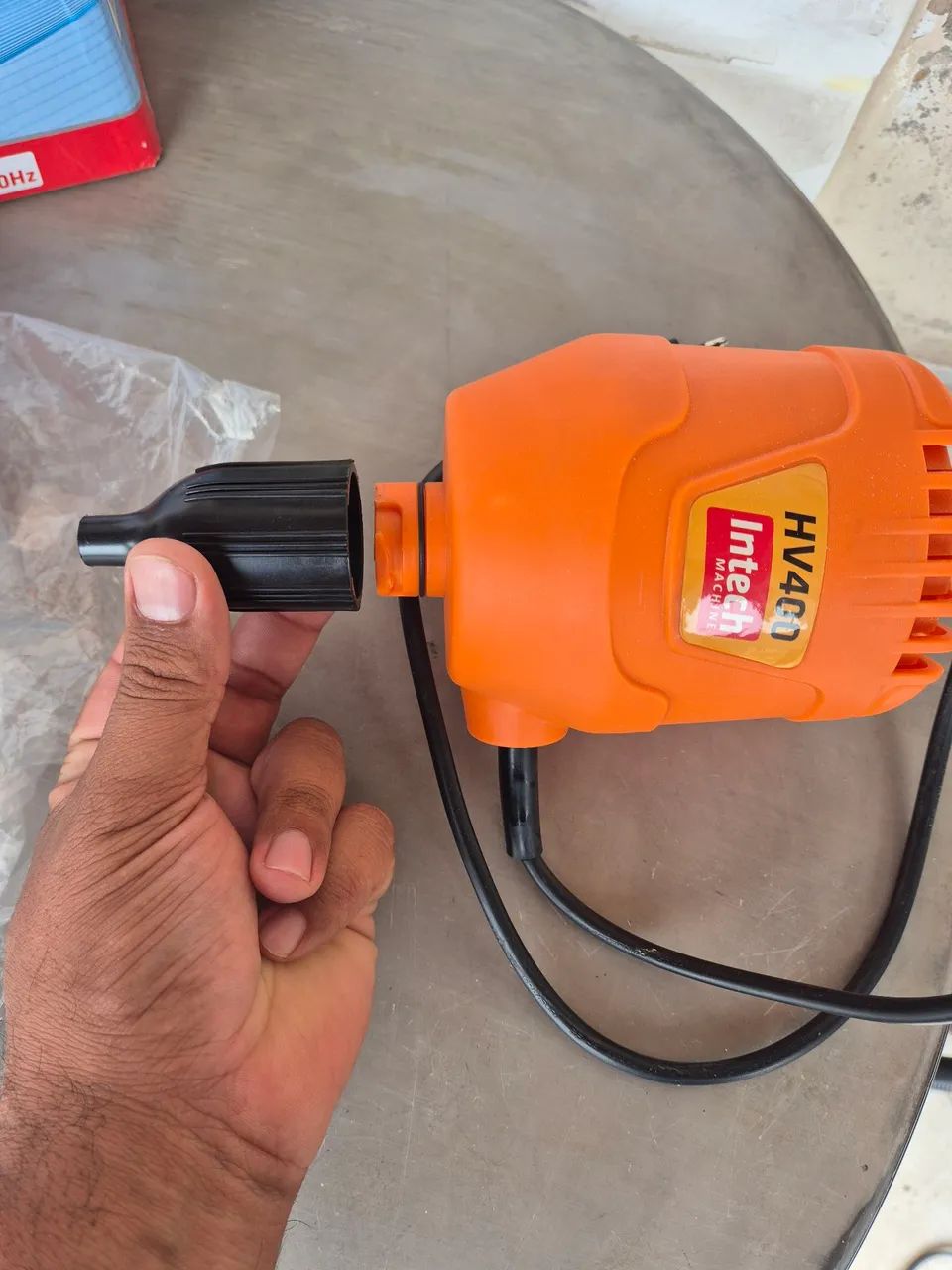 Pistola Pulverizadora Elétrica 450w Hv400<br>127v Intech 127v - Foto 5