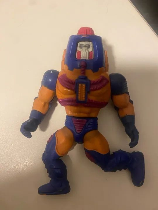 Caveira HeMan colecionador boneco antigo brinquedo