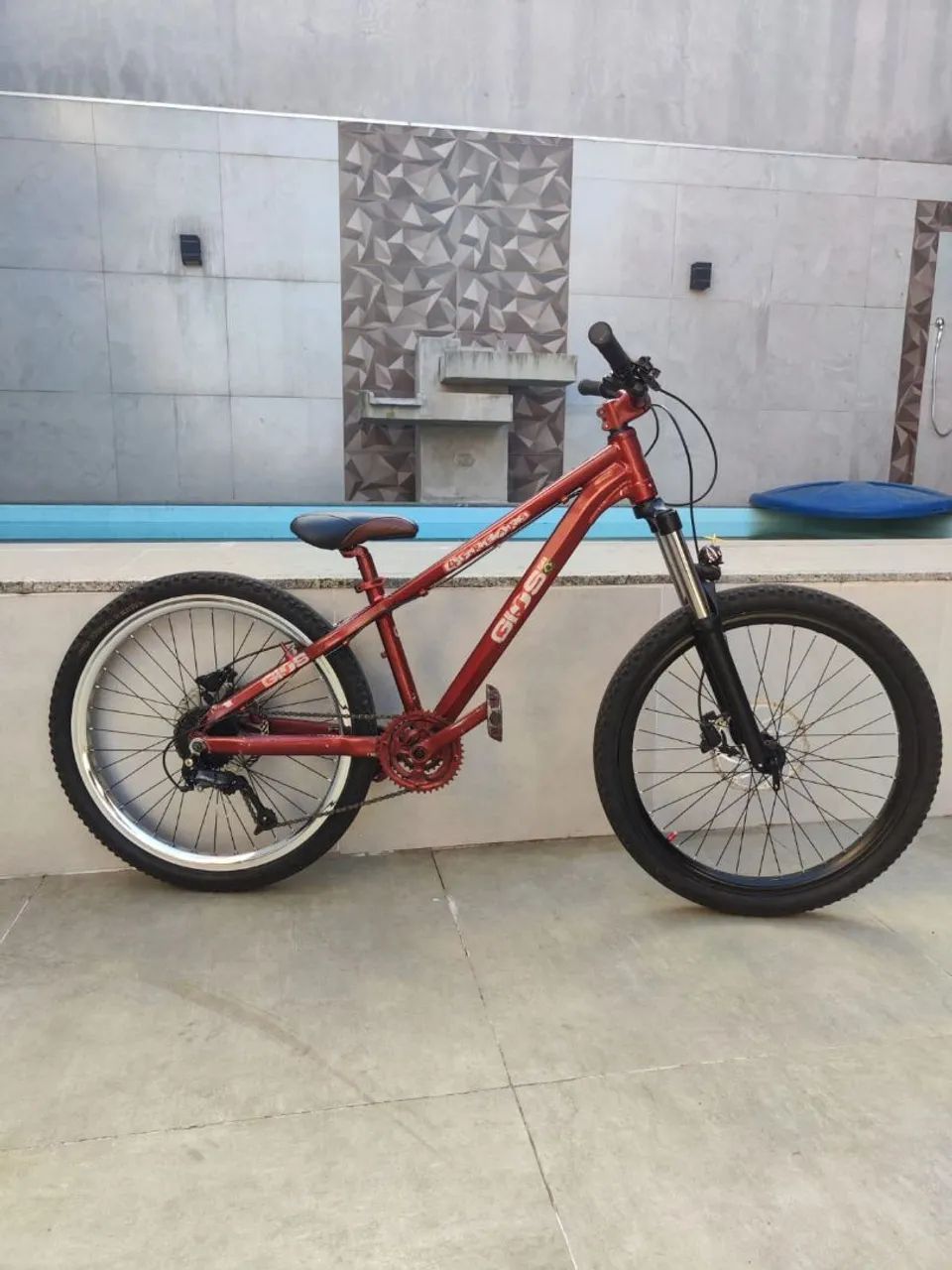 Bicicleta Gios Frx hexagon vermelha  - Foto 3