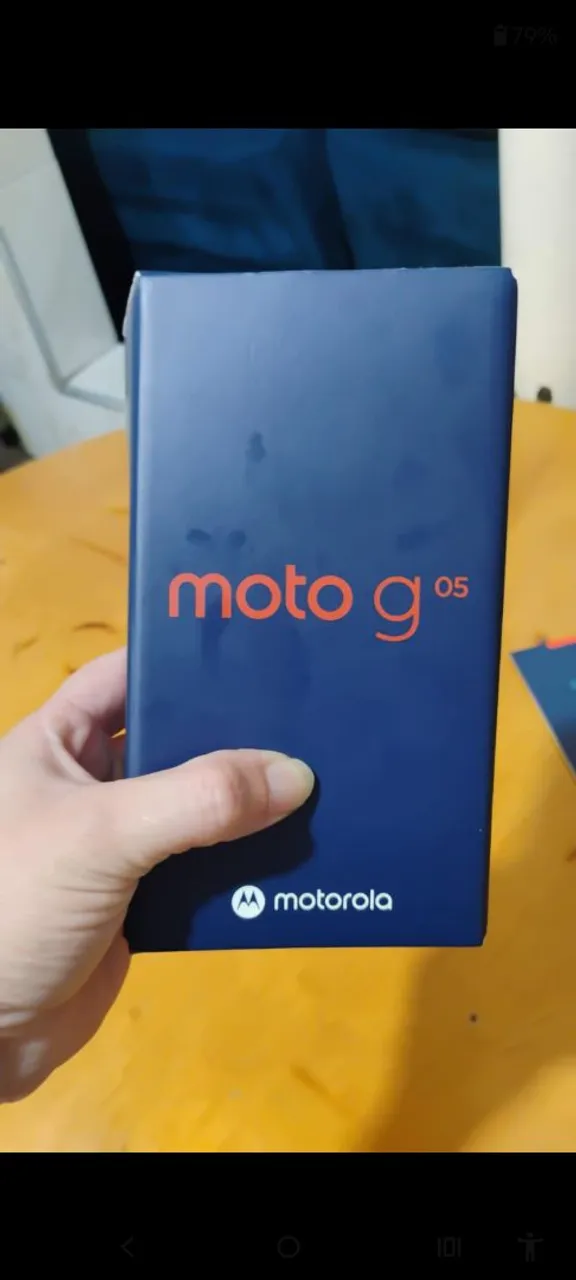 Vendo moto g5 novo na caixa