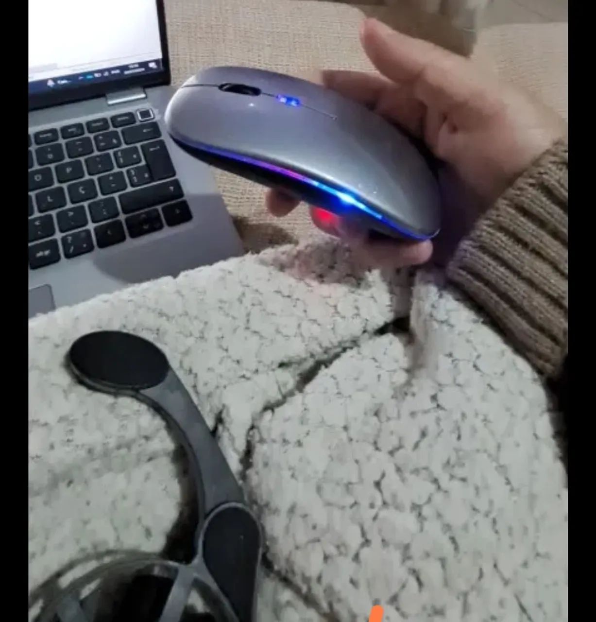 MOUSE SEM FIO RECARREGÁVEL 