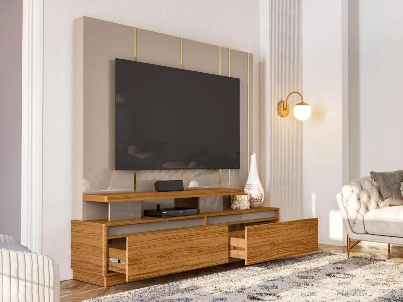 Home Theater Apolo 75?  - Fendi/Naturale l43 - Foto 2