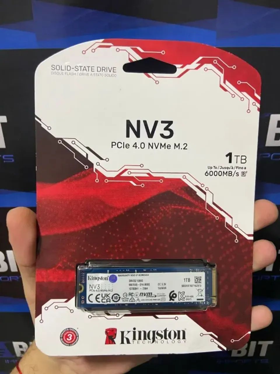 SSD p/ PC e Notebook de 128GB a 1TB, SATA e PCie NV M2 Interno, Novos/Novíss, Garantia  - Foto 2