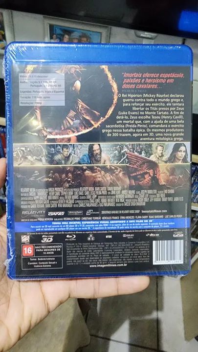 Blu-ray 3D + 2D Imorais Lacrado - Foto 2