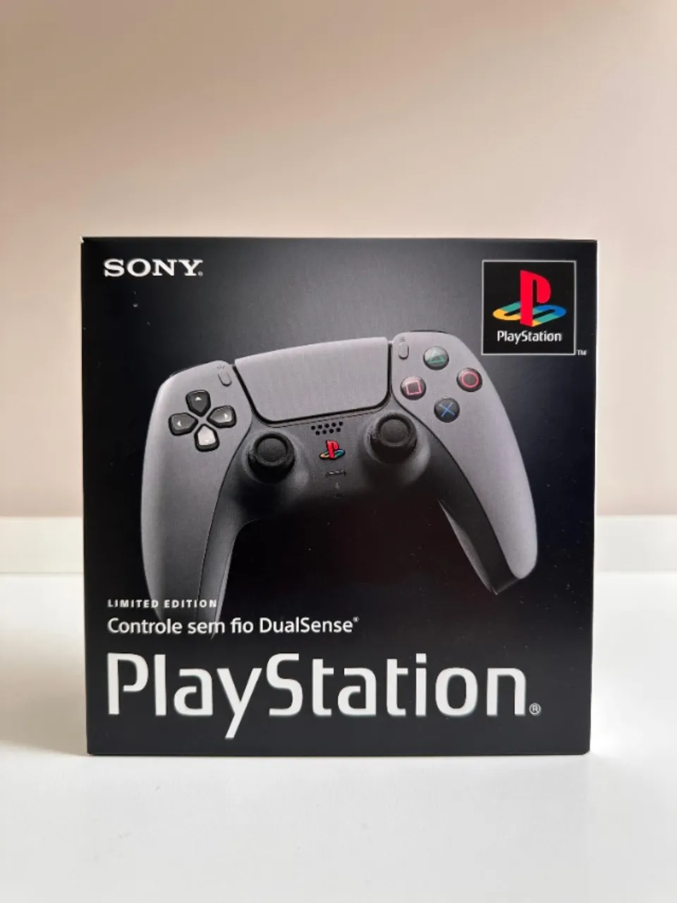 Controle sem fio Dualsense PS5 Edição Limitada Aniversário de 30 Anos - Lacrado e com NF