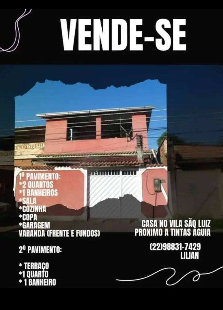 Casa Vila São Luiz próximo a Estrada Iguaçu 