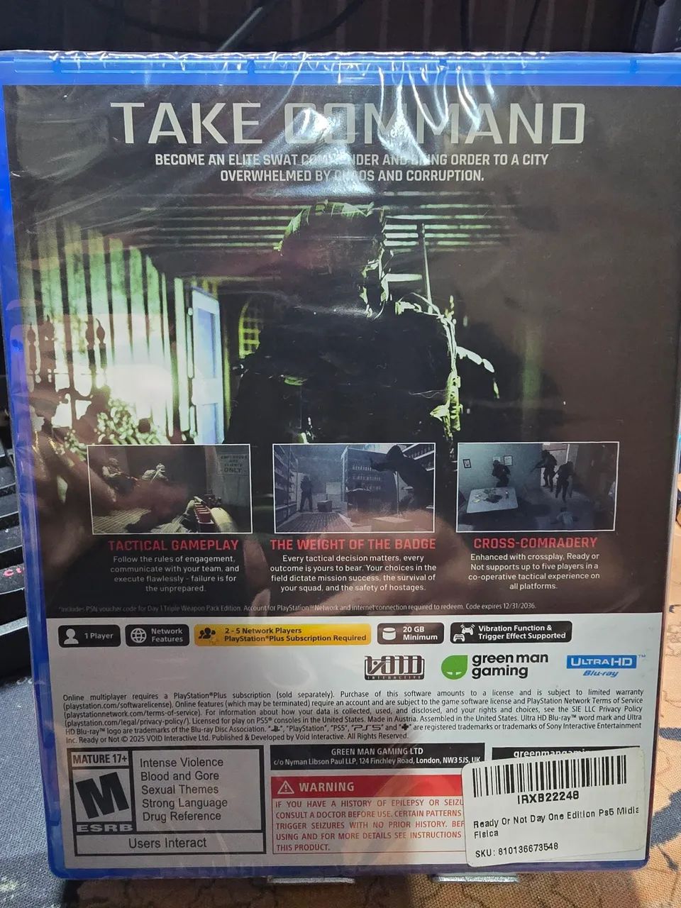 READY OR NOT - PS5 - Foto 2
