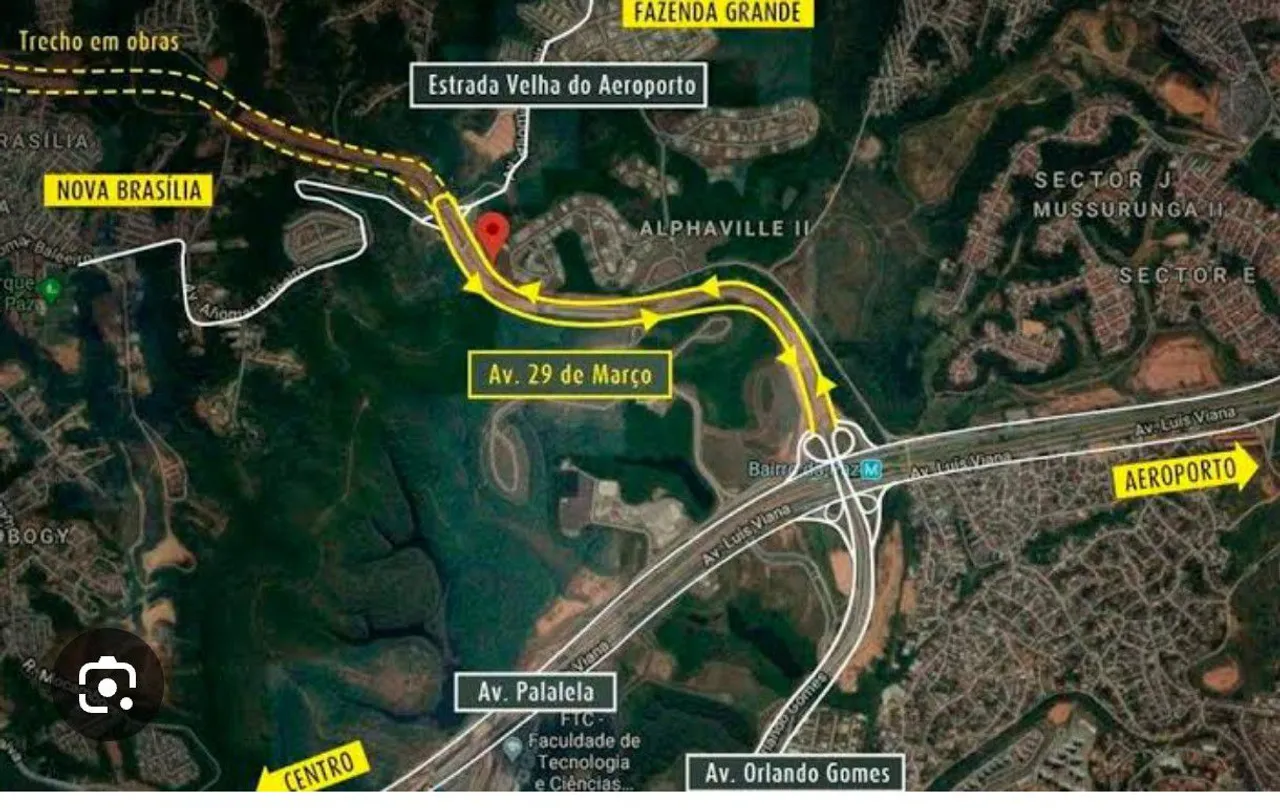 OPORTUNIDADE!! LOTE COMERCIAL 550M² AV. 29 DE MARÇO ALPHAVILLE