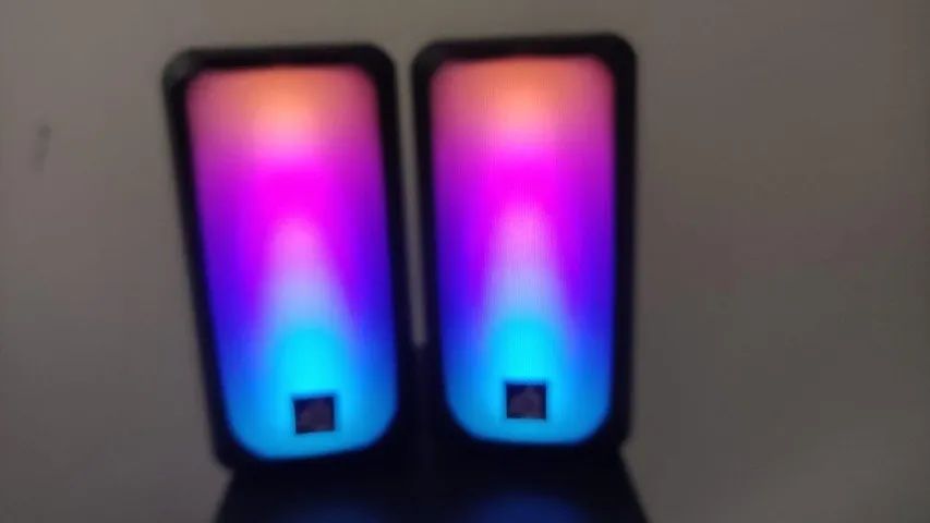 Caixa de som Pra Pc e Notebook Knup Ro810 Rgb