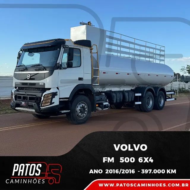 Caminhao Volvo FMX 500 6x4 Pipa 2016/2016 - Foto 4
