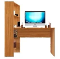 Mesa de Escritório com Estante Integrada - Foto 2