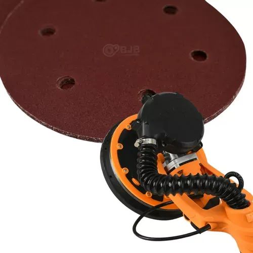 KIT COM 10 LIXAS 225MM GRÃO 80 PARA LIXADEIRA GIRAFA DE TETO