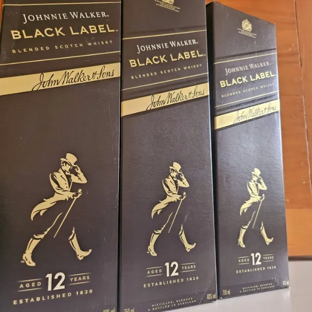 Original Whisky Johnnie Walker Black 750ml
