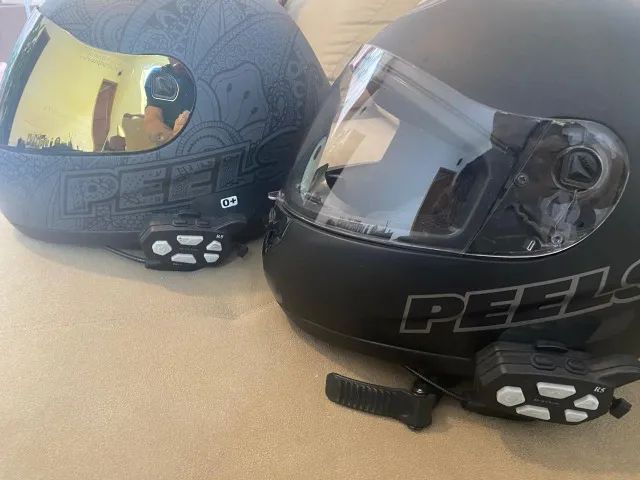 Capacete Peels com Intercomunicador