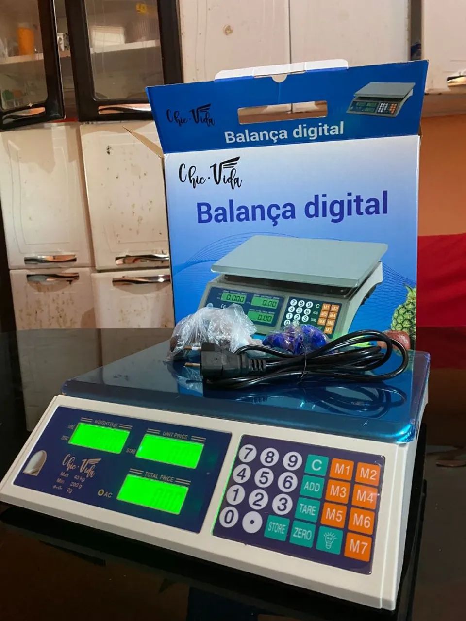 Balança digital 40 kg comercial- Praticidade e precisão para o seu negócio
