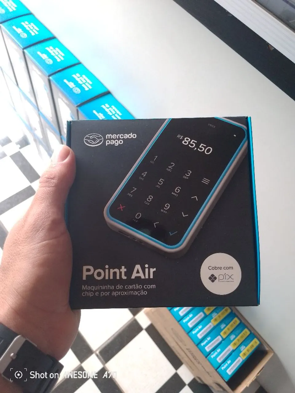 Maquininha de Cartão Point Air - Nova