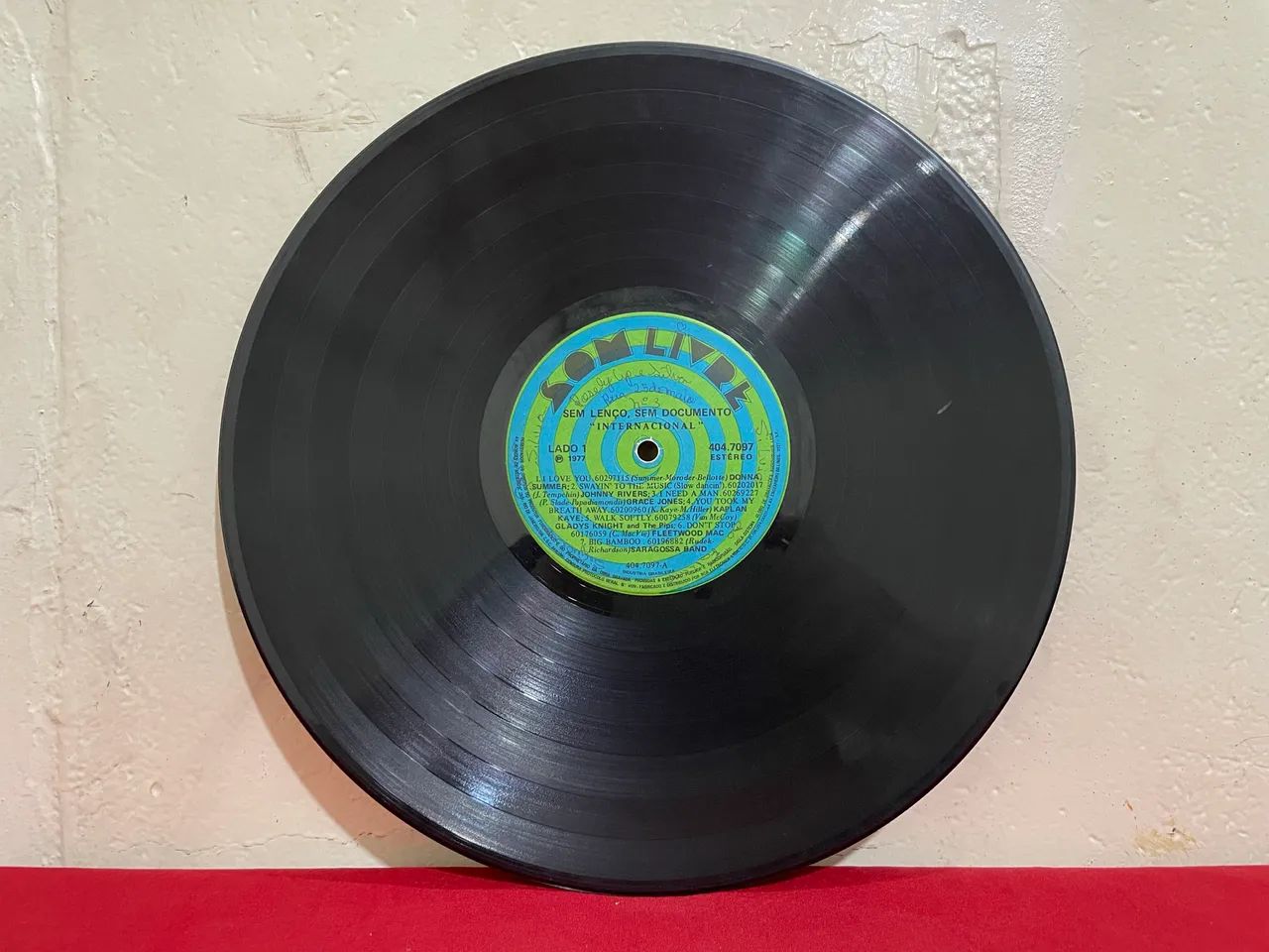 Disco de Vinil Trilha Sonora Internacional Sem Lenço Sem Documento  - Foto 3