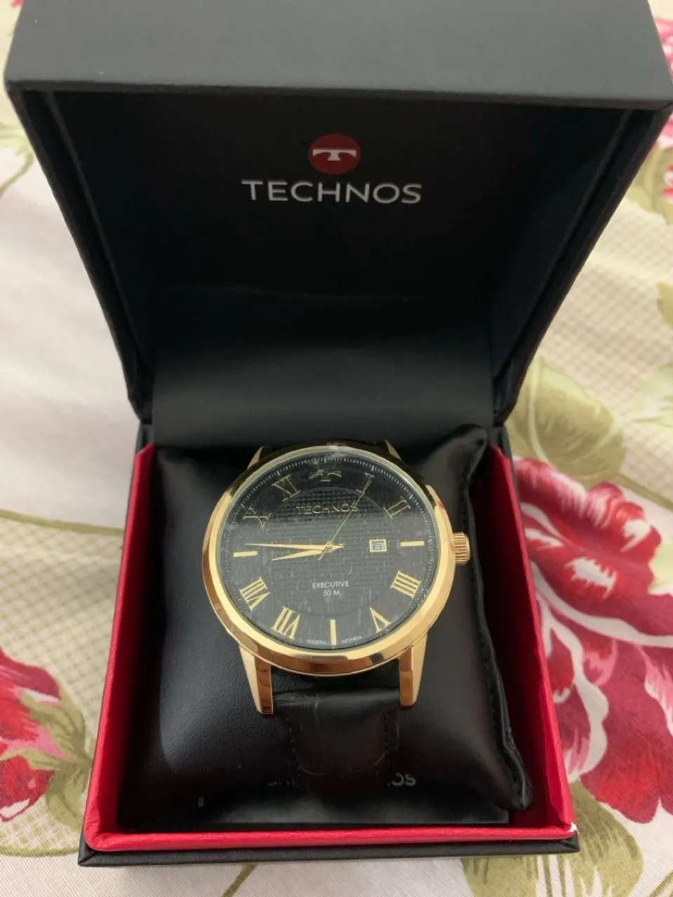 Relógio Technos Executive Dourado Masculino