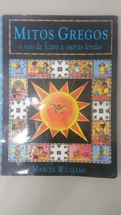 livro mitos gregos o voo de ícaro e outras lendas