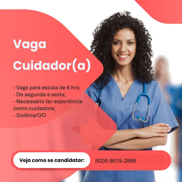 "vaga de cuidadora de idosos" - Vagas de emprego no Brasil