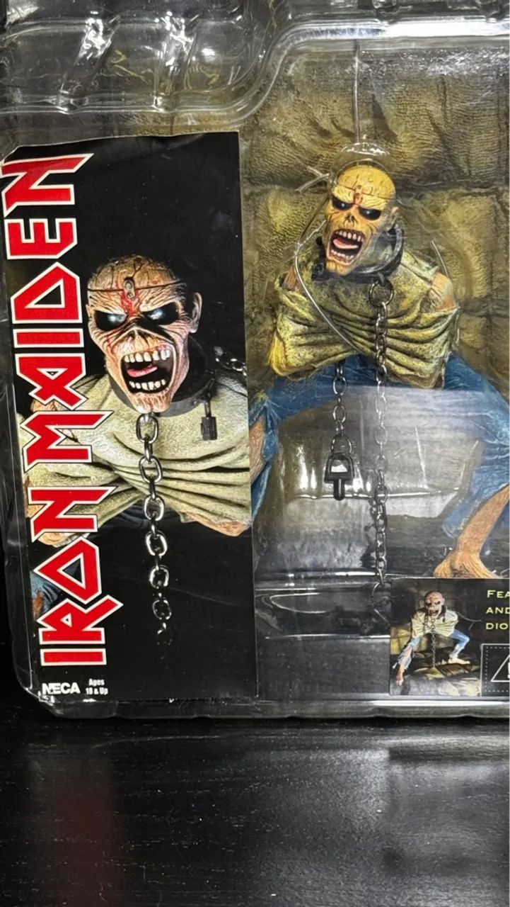 Boneco Eddie Iron Maiden Piece Of Mind Neca Lacrado Cod Tany - Foto 2