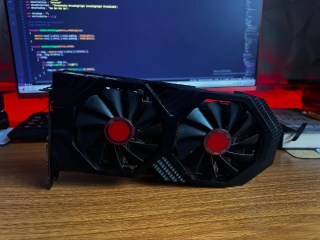 Placa de Vídeo AMD RX 580 4GB Dual Fan