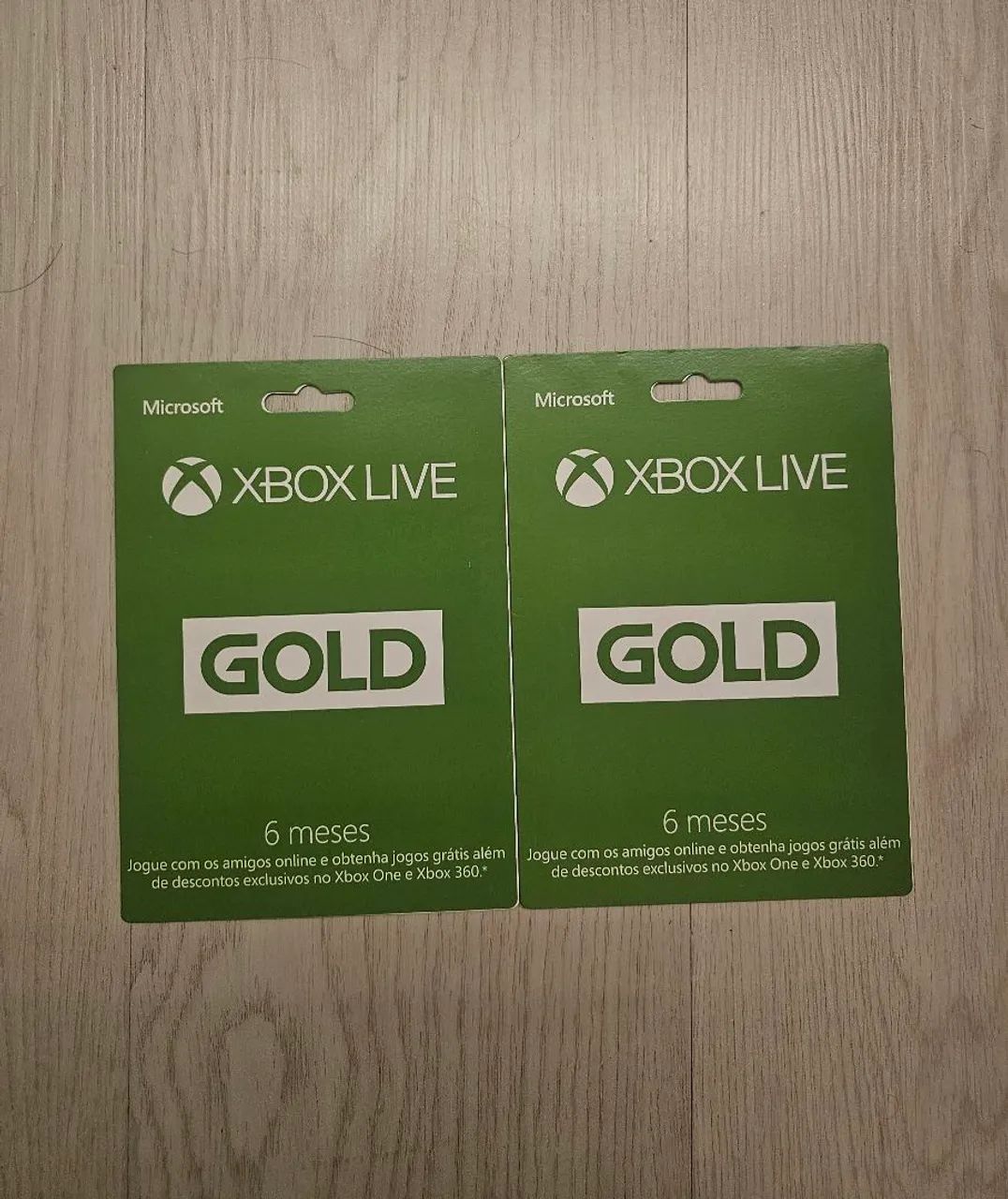 Xbox Live Gold 6 meses - Assinatura código 25 dígitos 