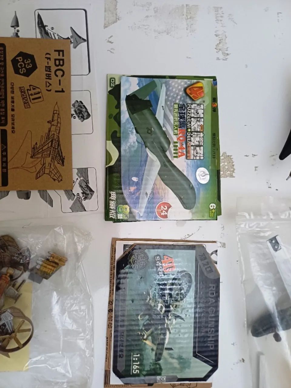 VARIOS AVIÕES NA ESCALA 1:165 MONTADOS  - Foto 5