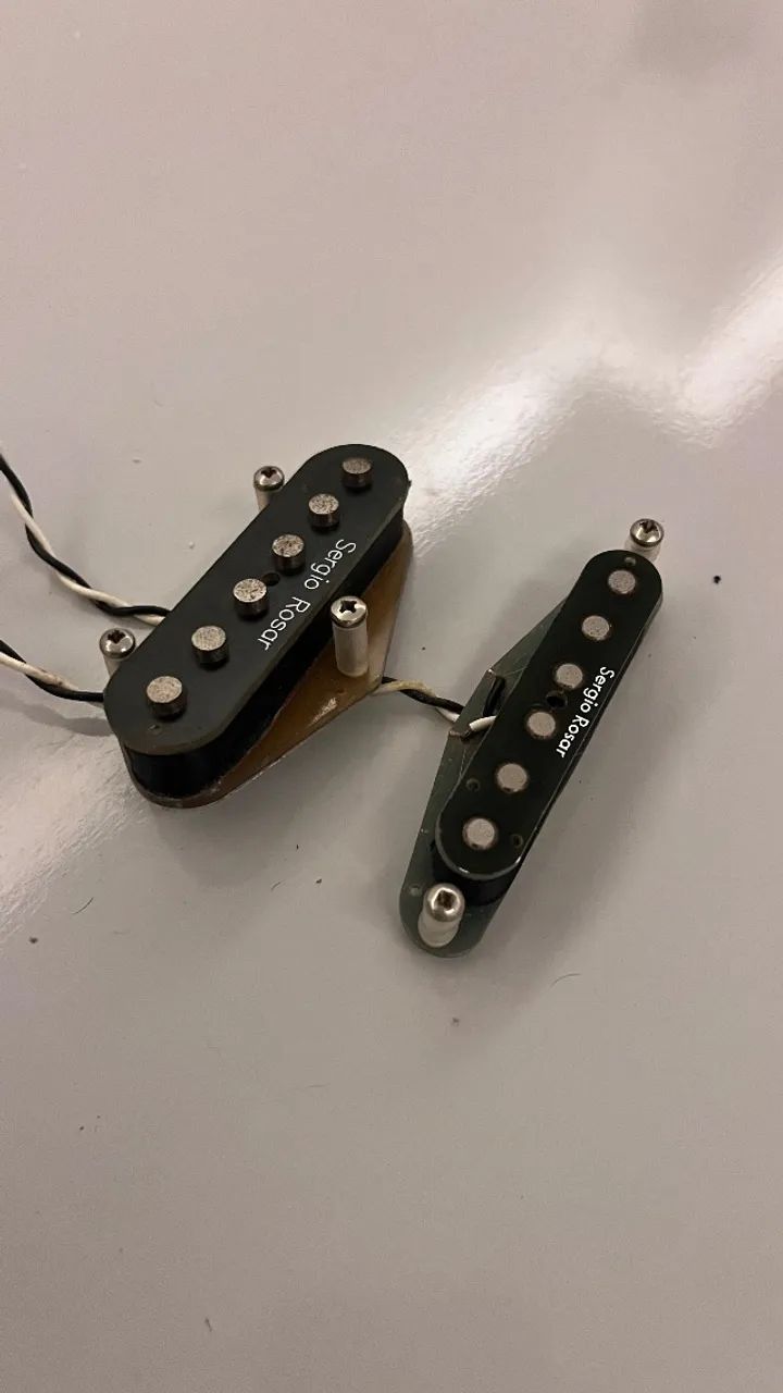Par Sergio Rosar Telecaster Captadores