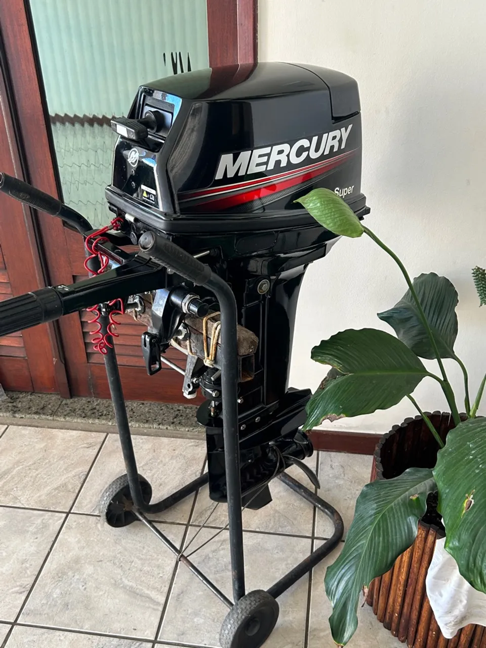 Motor de popa mercury 15 super