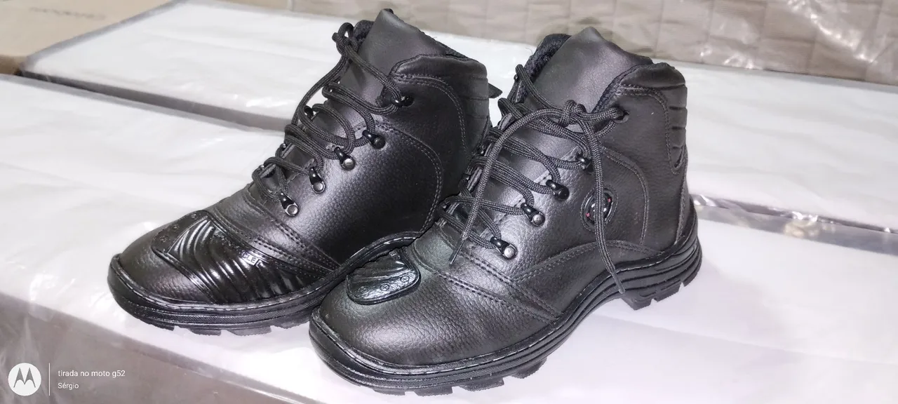 Botas para motociclistas!!!pra vender logo!!!