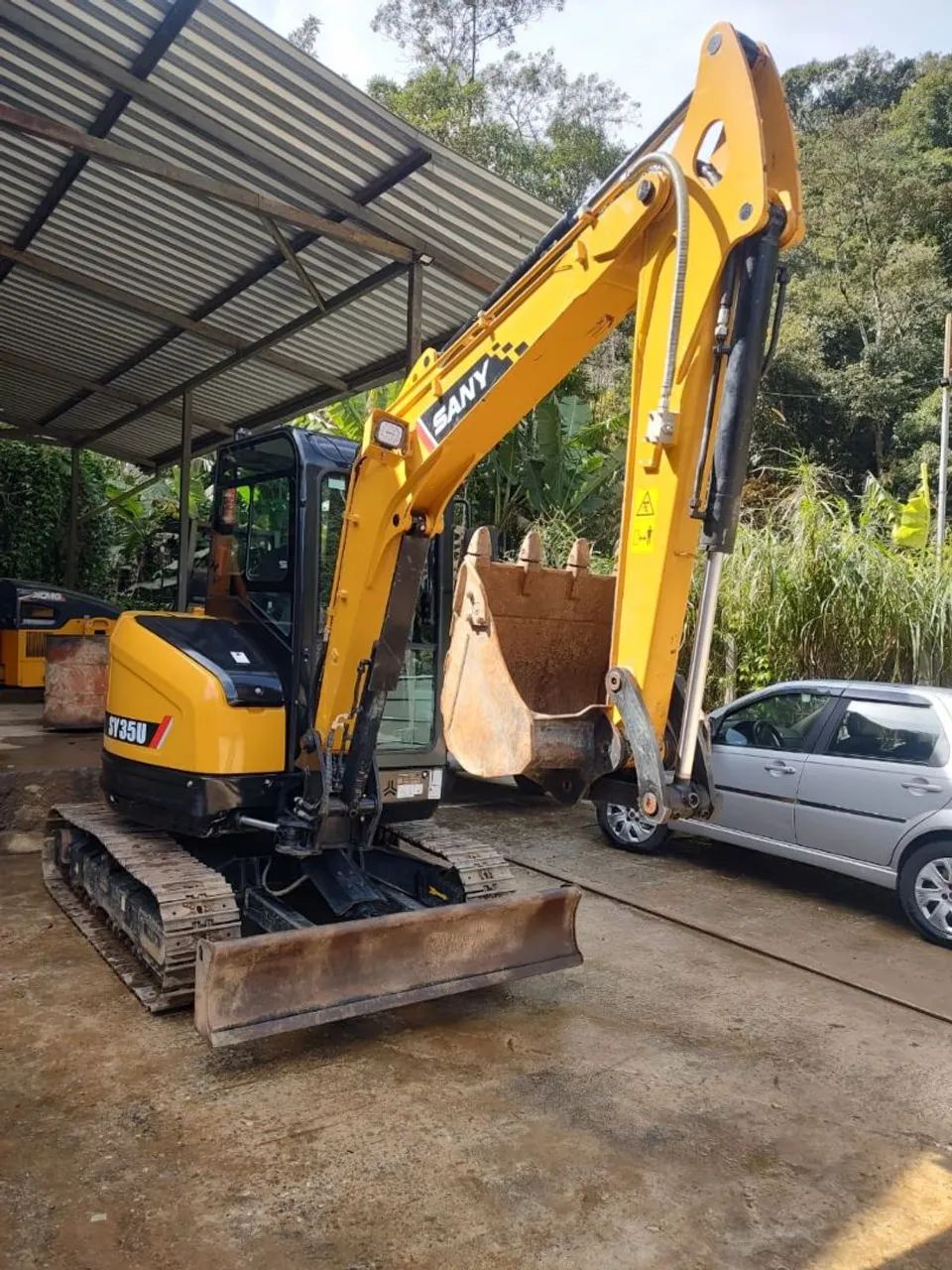 Mini Escavadeira SANY SY35U , RARIDADE! - Foto 2