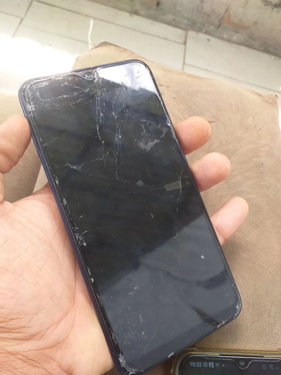 A10 tela preta 