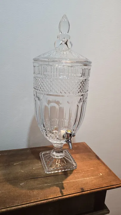 Suqueira/refresqueira de vidro 4,9L
