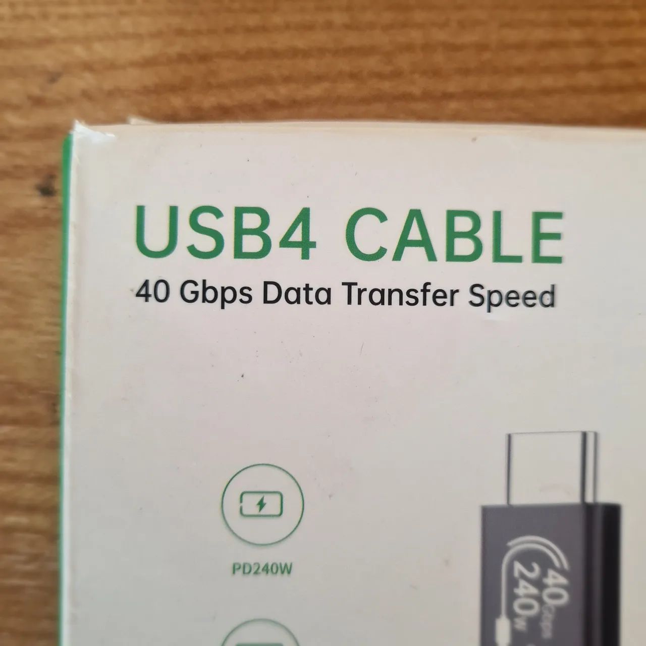 CABO USB 4.0 40Gb 8K Thunderbolt - Foto 5