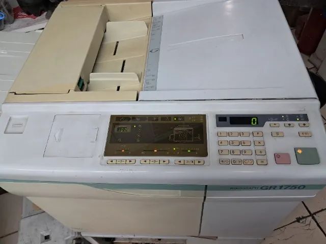 Duplicador Risograph 1750 c/ 3 tambores + Numeração