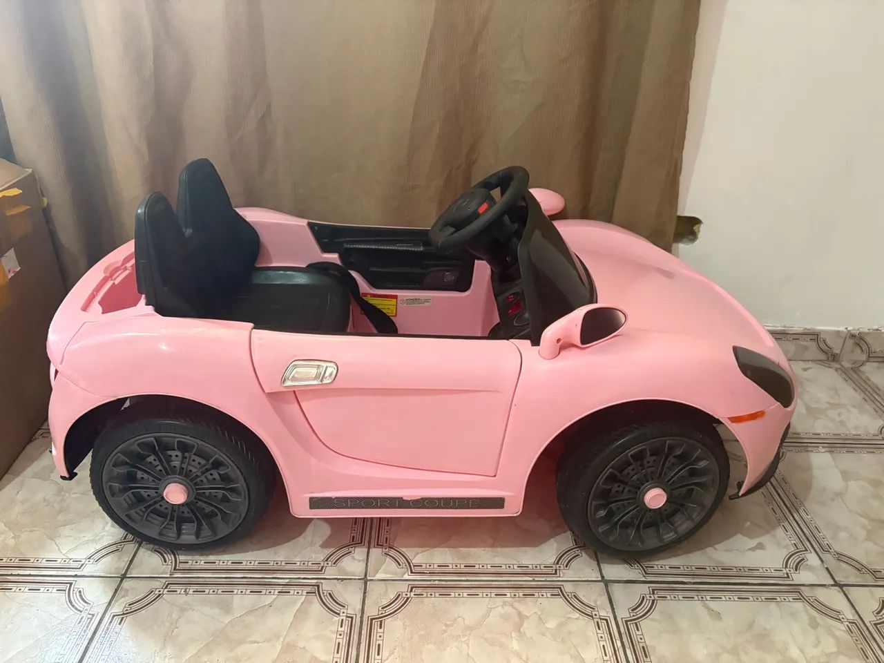 Mini Carro Elétrico Infantil Importway Bw007  Cor Rosa Voltagem do carregador 110V/220V - Foto 2