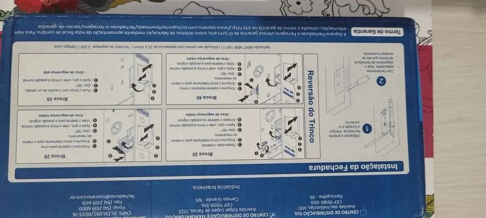 03 fechaduras internas nova Marca Soprano64960505012482122