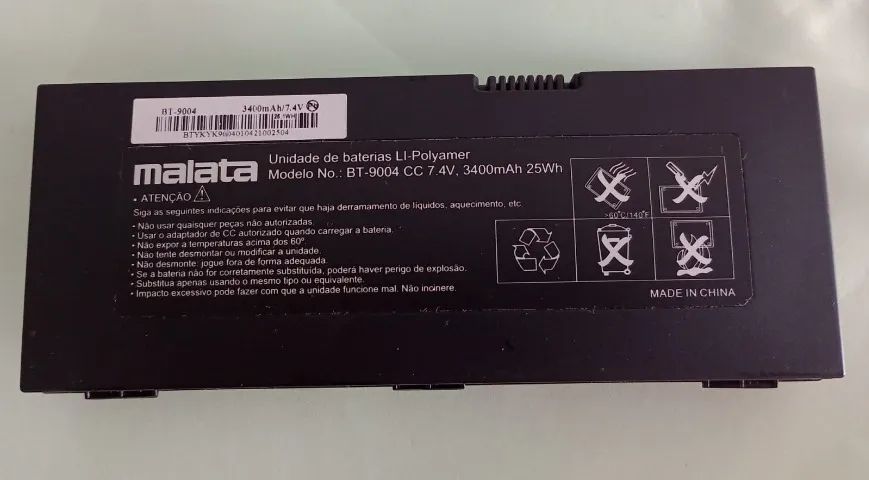 Bateria com defeito (Leia)