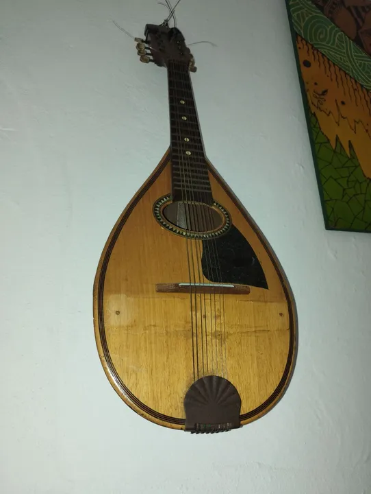 Violão Mandolin Napolitano Antigo