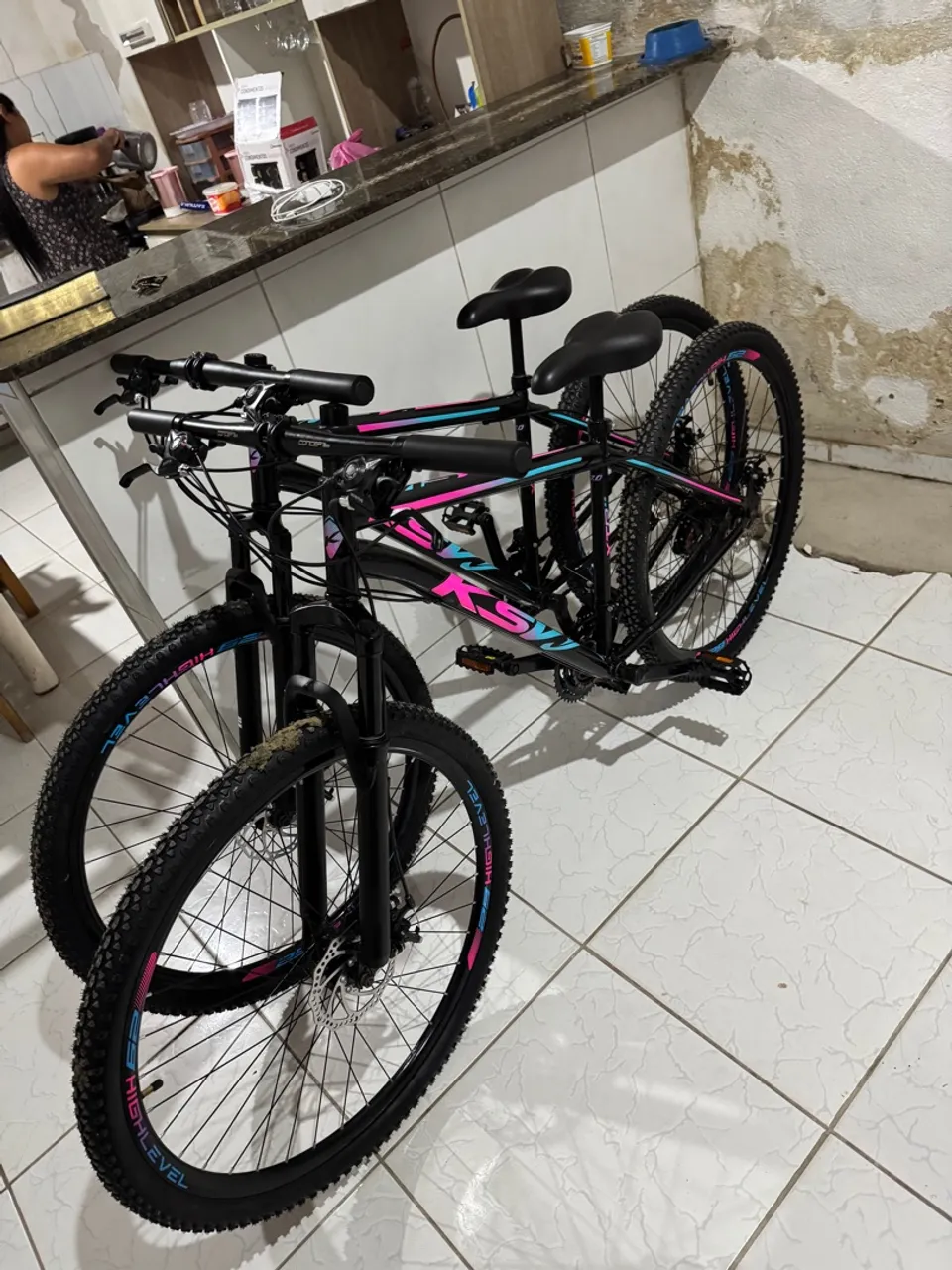 Bicicleta Mountain Bike KSW Aro 29